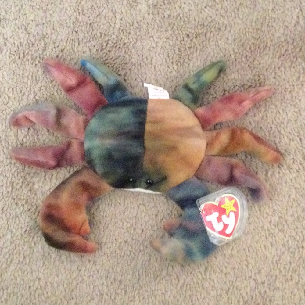 TY Beanie Baby “Claude the Crab”